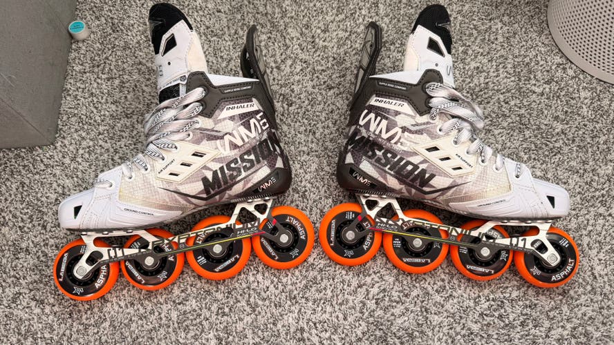 Mission Inhaler WM01 Inline Skates Regular Width Size 7.5 (New without Box)