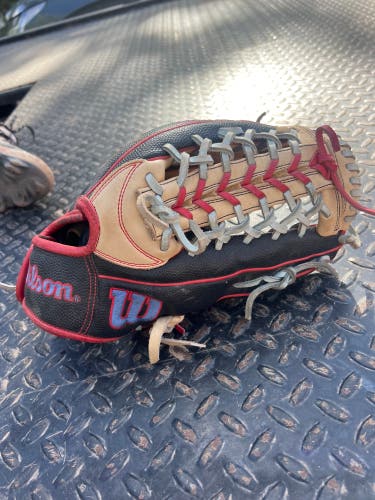 2025 Wilson A2000 RH Outfield Baseball Glove 12.25" (New)