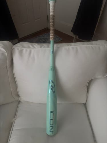 2026 Rawlings Icon Composite BBCOR Certified Bat (-3) 29 oz 32" (Used)