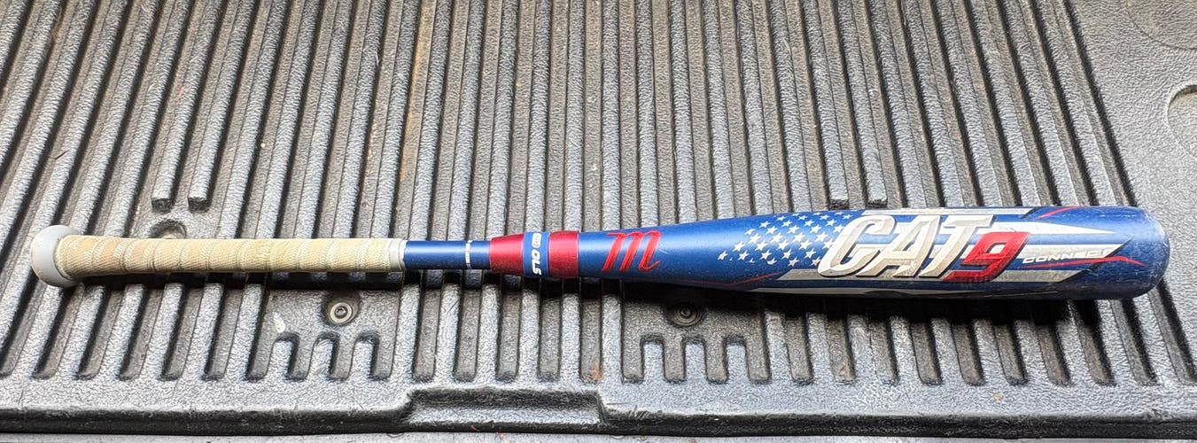 2021 Marucci CAT9 Composite USSSA Certified Bat (-5) 27 oz 32" (Used)