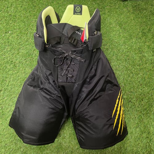 Boston Bruins Stadium Series Senior X-Large Warrior Alpha PRO Hockey Pants Pro Stock (New)