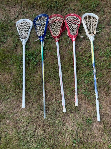5 lacrosse stick bundle