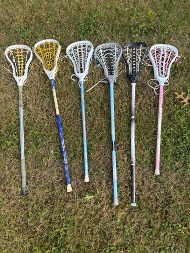 6 lacrosse stick bundle