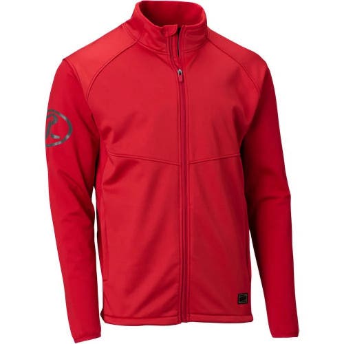 Red Men's Large Rawlings Gold Glove Collection Fleece Jacket (Used)