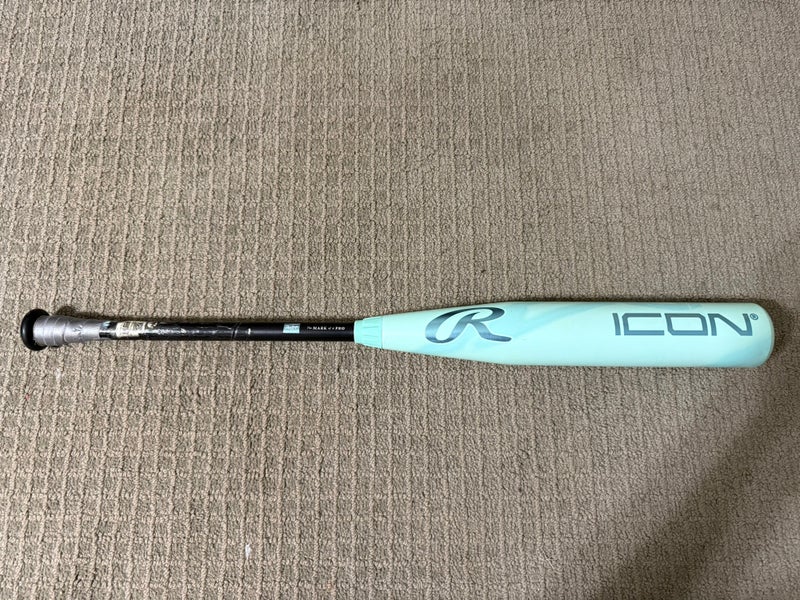 2026 Rawlings Icon Composite USABat Certified Bat (-10) 20 oz 30" (Used)