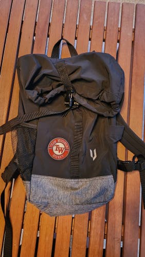 Team Wisconsin Hockey Iron Joc Black Adult Unisex Backpack (Used)