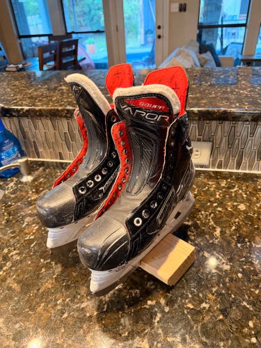 Red 2021 Bauer Vapor 3X Hockey Skates Regular Width 7 (Used)
