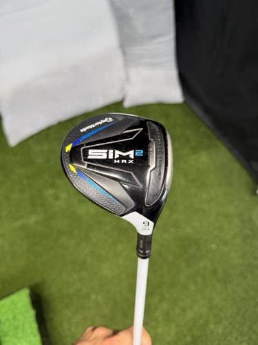 TaylorMade Sim 2 Max 9 Wood 24* Airspeeder 45g Regular Flex RH W HC