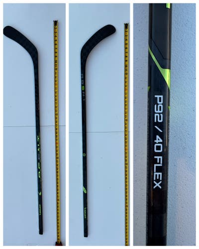 Junior Bauer AG5NT Left Hand Hockey Stick P92 40 Flex (Used)