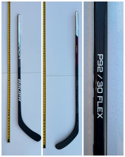 Junior Bauer Vapor Hyperlite Left Hand Hockey Stick 36 Flex (Used)
