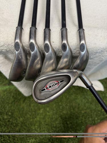 2002 Callaway Big Bertha Iron Set (5-W) RCH 75 Regular Flex RH -3inch