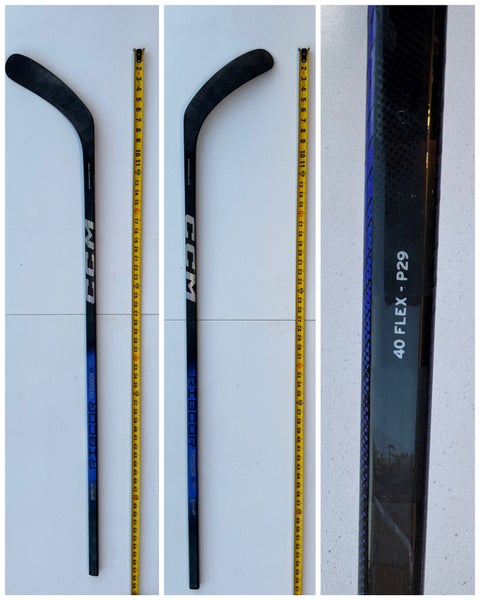 Junior CCM Ribcor Trigger 8 Pro Left Hand Hockey Stick P29 40 Flex (Used)