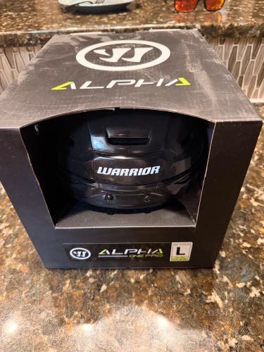 Large Warrior Alpha One Pro Helmet (New)