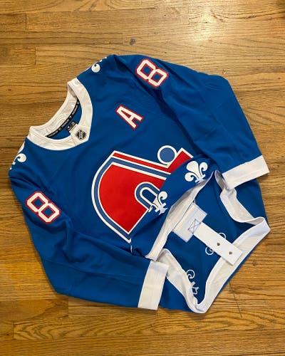 Colorado Avalanche Cale Makar Quebec Nordiques Fanatics Premium Hockey Jersey
