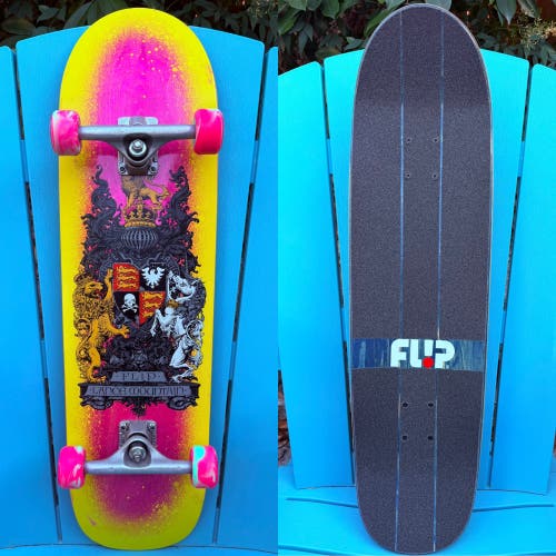Flip Skateboards Lance Mountain Crest Complete Skateboard 8.75” - Tracker Trucks