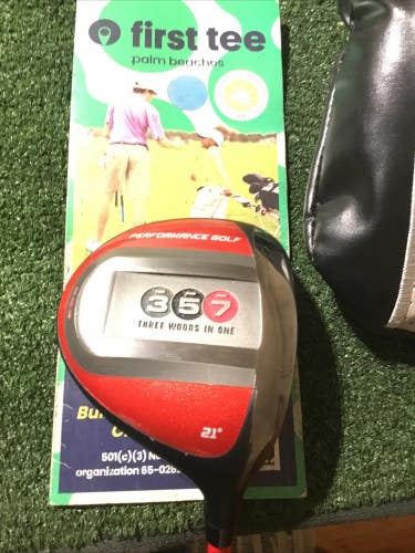 Peformance Golf 3-5-7 Special 21* Fairway Wood Seniors Soft 50g Graphite *VGC*