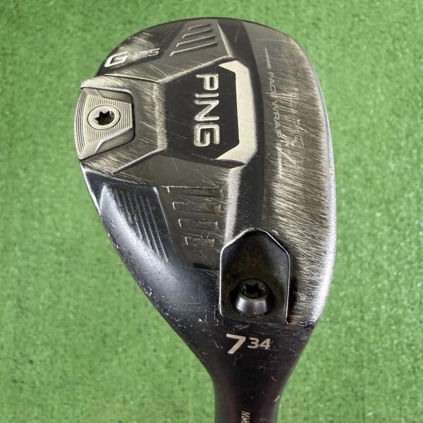Ping G425 7 Hybrid 7H 34 Alta CB Slate 70g Stiff Flex Right Handed