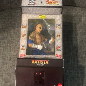 Batista WWE Elite Collection Street Fighter Edition Action Figure New in Box