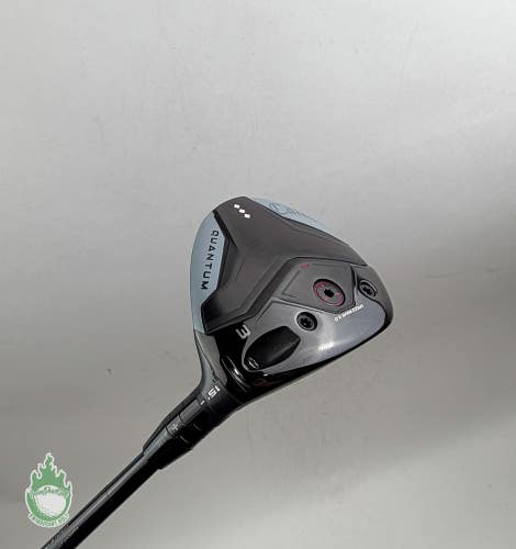 Used Right Handed Callaway Quantum TD Fairway 3 Wood Ventus 7-S Stiff Golf Club
