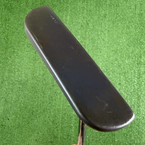 Sink RD Blade Putter Milled Face Polished Blue Oil Can Right Handed 34