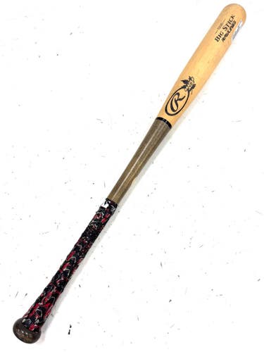 Used Rawlings BIG STICK WOOD MAPLE BB/SB Wood Bat 32" 11860-S000311430
