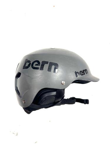 Used Bern Snowsport Helmet Adult Grey L/XL 11860-S000311428