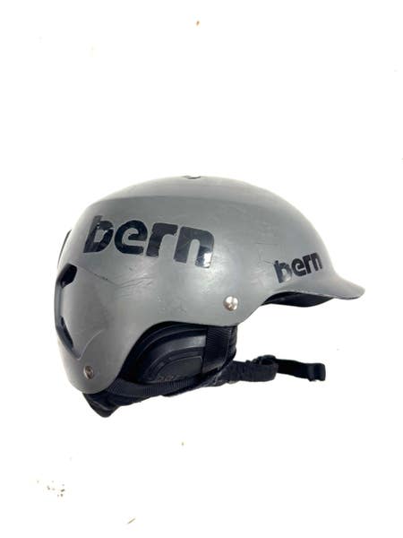 bern snowboard helmet xxl Used Bern Snowsport Helmet Adult Grey L/XL 11860-S000311428 | SidelineSwap