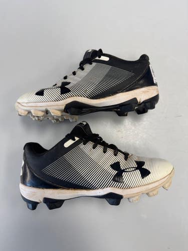 Used Under Armour BASEBALL BB/SB Cleats Black Junior 03 11860-S000311421