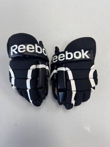 Used Reebok CROSBY Youth Gloves Black 8" 11860-S000311419