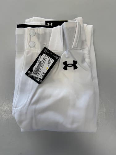 Used Under Armour MENS MED BB/SB Pant White MD 11860-S000311414
