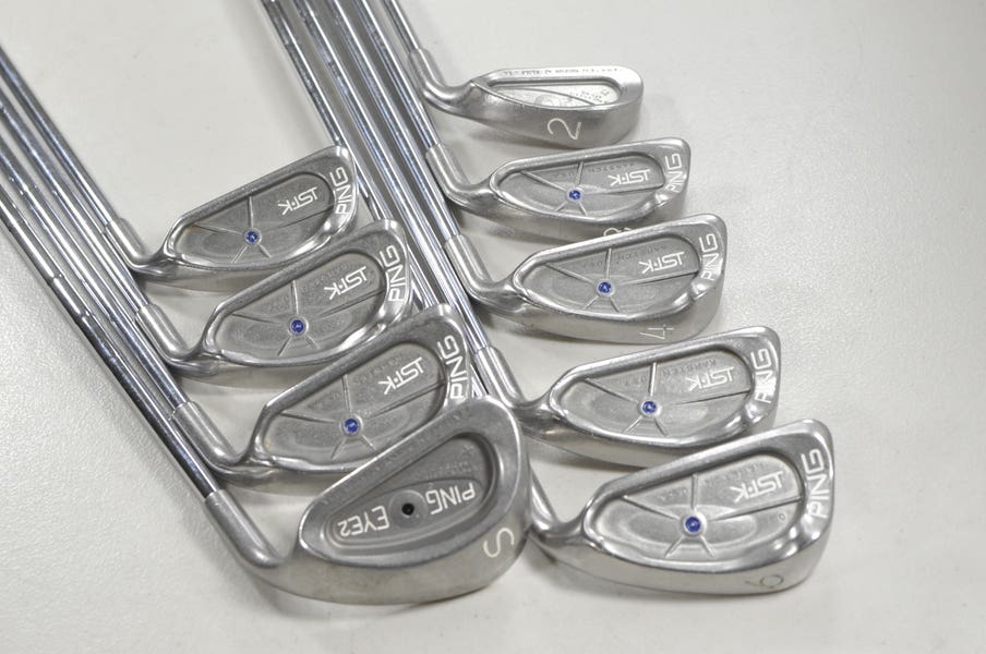 Ping ISI K 2-9,SW Iron Set Stiff Flex Right Steel # 215848