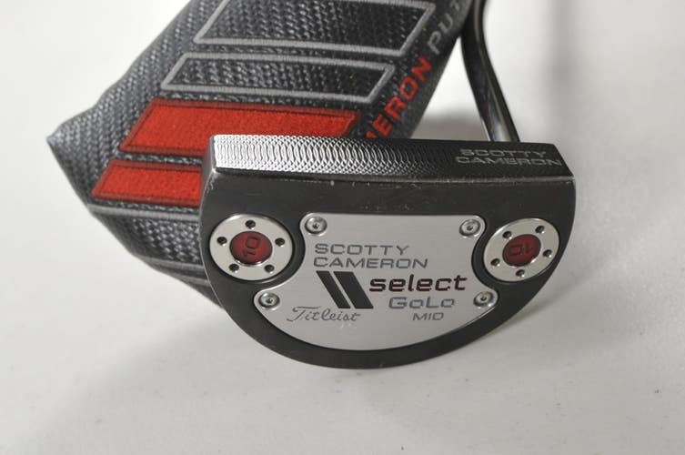 Titleist 2012 Scotty Cameron Select GOLO Mid 34" Putter RH Steel #218830
