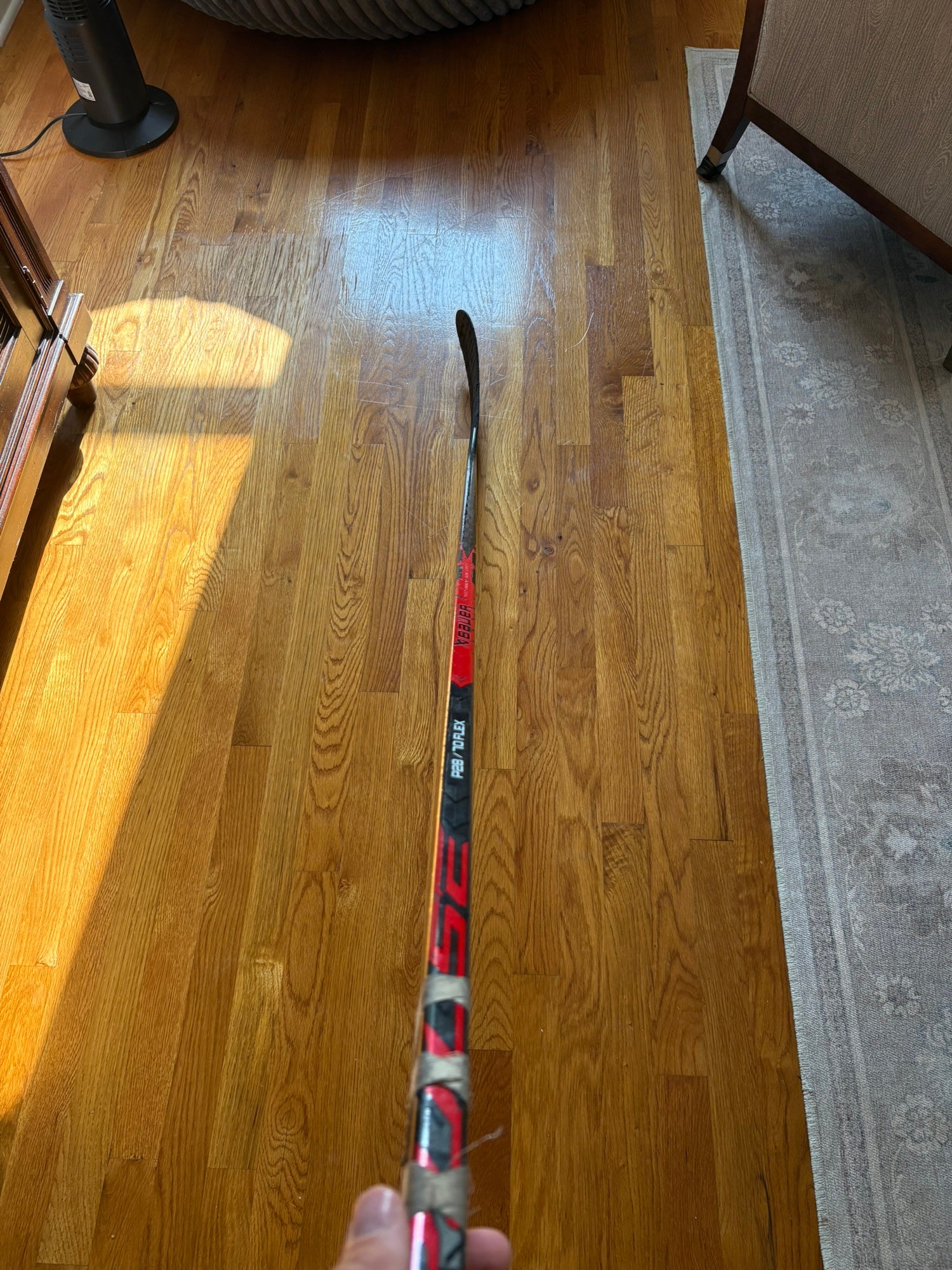 Red Bauer Pulse RH Hockey Stick P28 70 Flex | SidelineSwap | Buy 