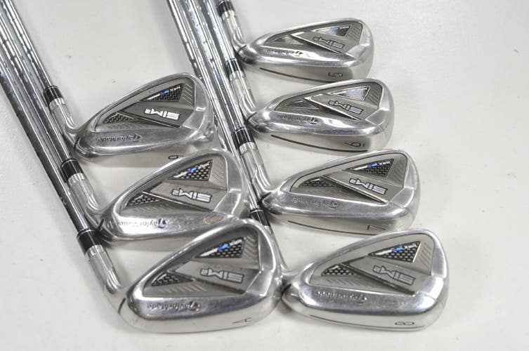 TaylorMade SIM2 Max 5-PW,AW Iron Set X-Stiff NS Pro Modus3 Tour RH Steel #221562