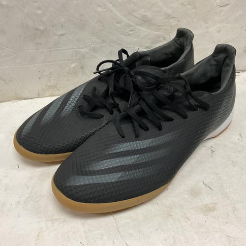Used Adidas X Ghosted.3 FW3544 Soccer Indoor Shoes Black Senior 13 11855-S000206446