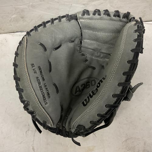 Used Wilson A360 A03LB21CM315 Baseball Catchers LH Throw Black And Grey 31 1/2" 11855-S000206441