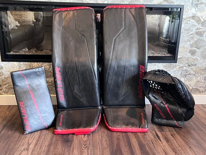 34" Bauer Custom Regular Goalie Full Set (Used)