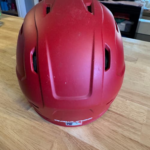 Rawlings Mach Sr Batting Helmet with faceguard