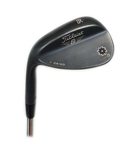 LH Titleist SM5 K-Grind 58*/11* Lob Wedge Steel Wedge Flex