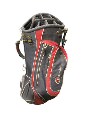 Used Top Flite Mens Stand Bag Red 11847-S000036765