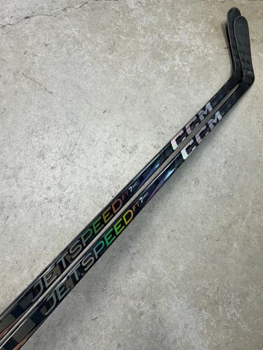 2 PACK 90 Flex Custom P90TM Senior CCM Jetspeed FT7 Pro Left Hand Hockey Stick Pro Stock (New)