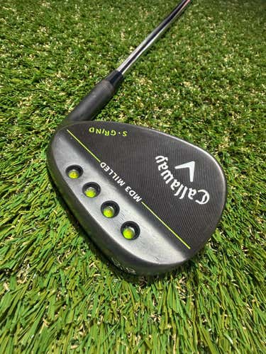 Callaway - Black MD3 MILLED - S Grind - 50|10 Wedge - Stiff Flex - Steel - RH