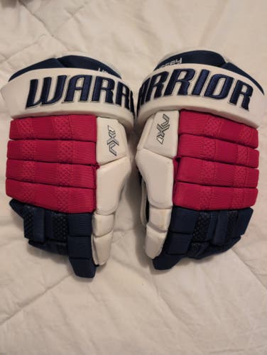 Warrior AX1 Pro Gloves 14" Pro Stock New York Rangers