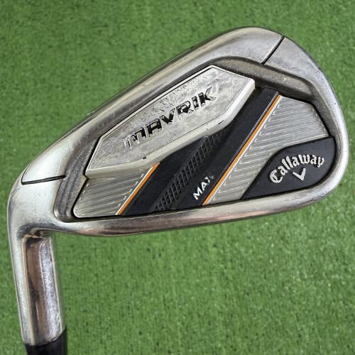 Callaway Mavrik Max 7 Iron KBS Max 80g Steel Regular Flex Left Handed -1 Short