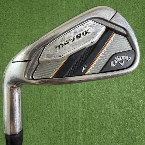 Callaway Mavrik Max 6 Iron KBS Max 80g Steel Regular Flex Left Handed -1 Short