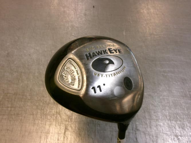 Used Callaway BIGER BERTHA HAWKEYE Mens Driver RH 11.0 Degree 11339-S000203908