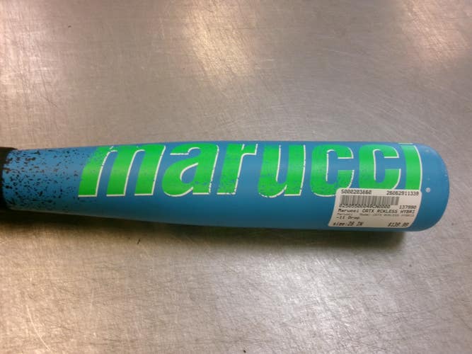Used Marucci CATX RCKLESS HYBRID BB/SB USA 2 5/8 Bat 28" 11339-S000203860