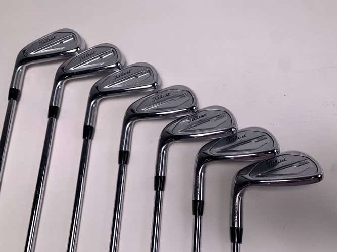 LEFTY Titleist T350 2023 Iron Set 5-PW+GW True Temper AMT Red R300 Regular LH