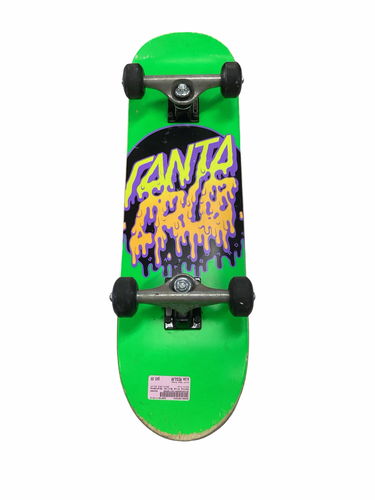 Used Santa Cruz SANTA CRUZ BULLET Complete Skateboard Neon Green Regular 11613-S000185253