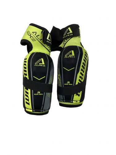 Used Warrior ALPHA QX5 ELBOW PAD Junior Elbow Pads MD 11613-S000185257